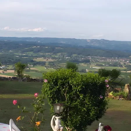 公寓 Cosy, Piscine, Vue Montagnes Carennac